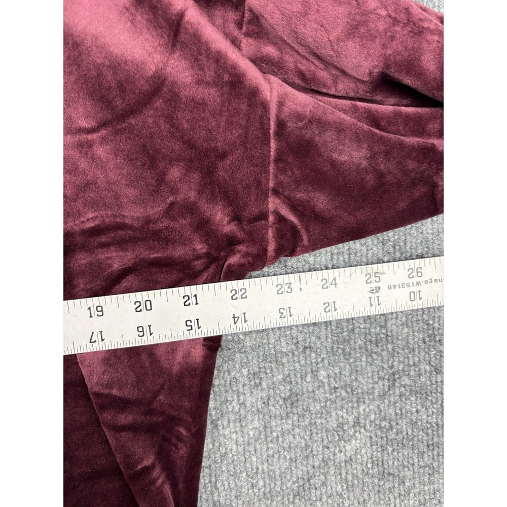 Felina Women's L Velour Hoodie Jogger Set Burgundy New No Tags Tried On - Picture 6 of 13